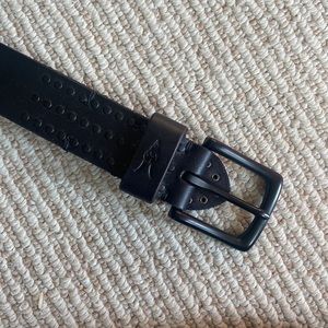 All saints leather belt 1 inch(3cm)